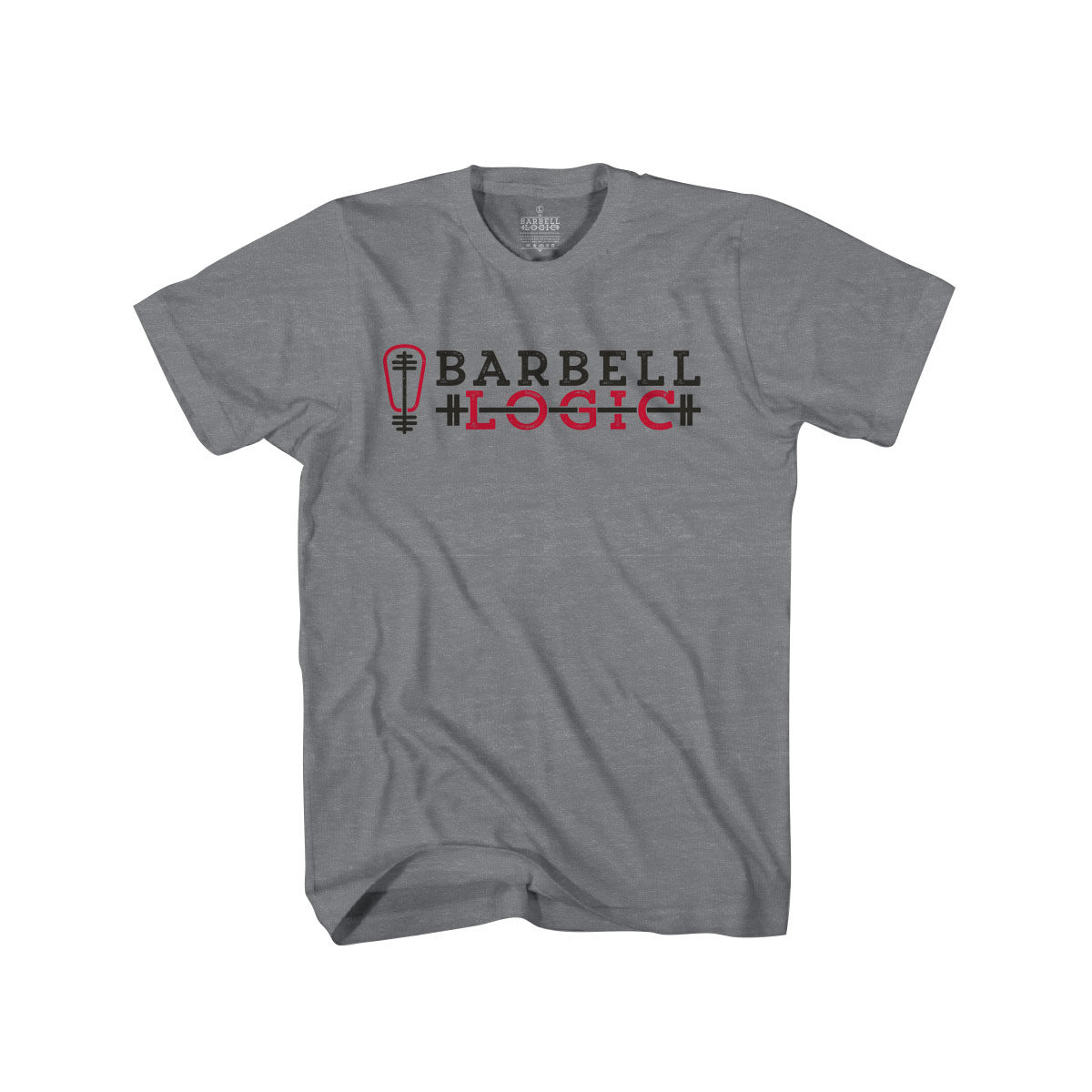 Barbell Logic Tee - Gray | Barbell Logic Online Coaching